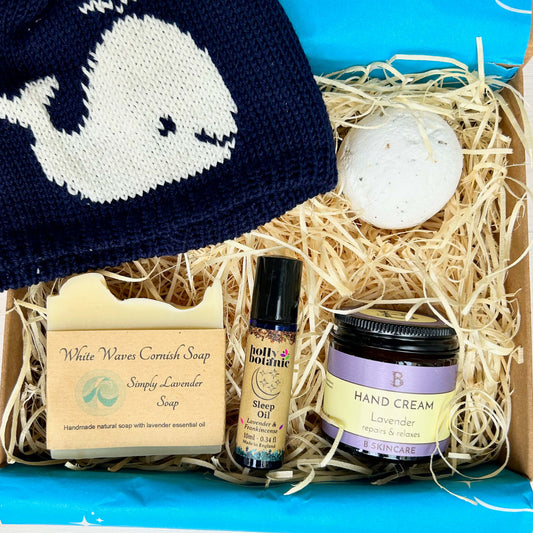 Mother and Baby Gift Set with natural Devon and Cornish pamper products