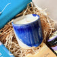 Coastal  Gift Set with Ceramic coastal Cornish candle, natural hand-made soap, artisan hand cream and chocolate