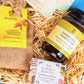 Gardeners Gift Hamper with native wildflower seedballs, handcrafted gardener's soap and herbal tea
