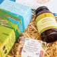 Gardeners Gift Set Mini with Cornish luxury gardeners hand scrub, Devon handmade gardeners' soap, and Westcountry Breakfast Tea