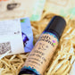 Get Well Soon Letterbox Gift with handcrafted soap and aromatherapy sleep oil from Devon and artisan Cornish chocolate and tea