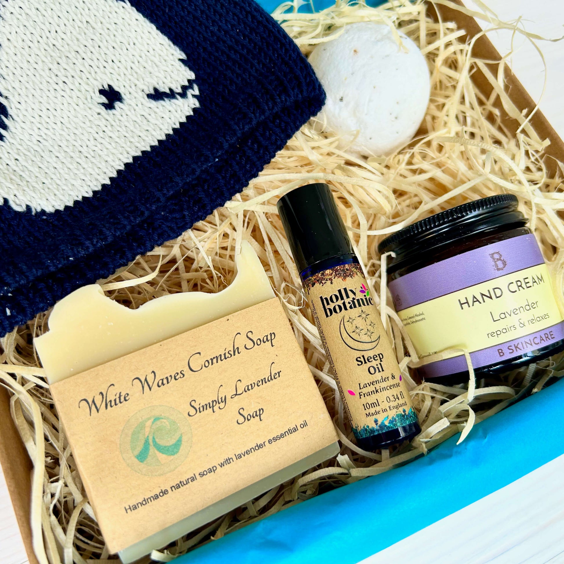 Mother and Baby Gift Set with natural Devon and Cornish pamper products