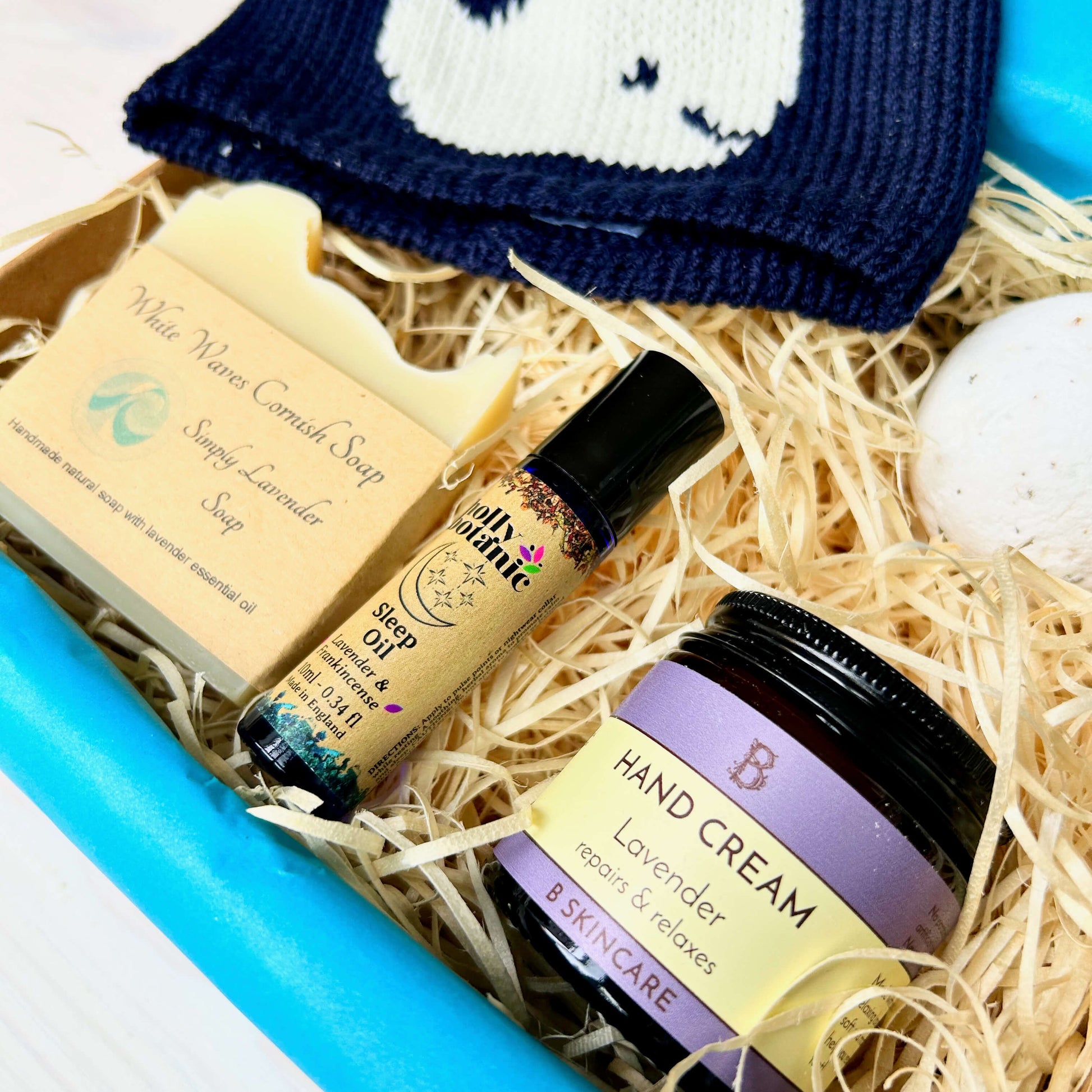 Mother and Baby Gift Set with natural Devon and Cornish pamper products