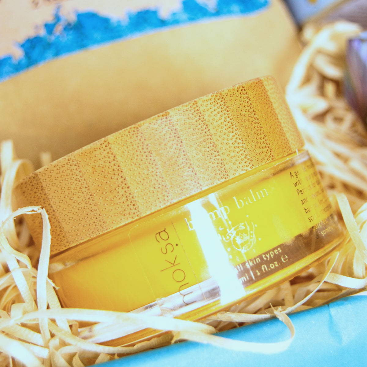 New Mum Relaxation Gift Set with aromatherapy candle, artisan soap, natural luxurious bump balm from Moksa and Holly Botanic herbal tea.
